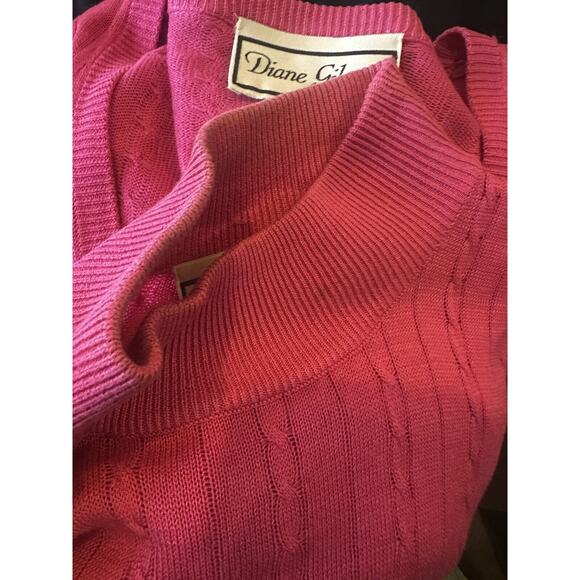 Diane Gilman Silk Cable Knit Sleeveless Top & Button Cardigan Set Plus Size 2X - Picture 11 of 16